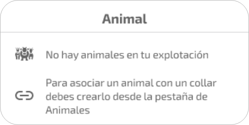 No hay animales