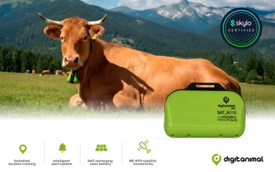Digitanimal Livestock Tracker Achieves Skylo Certification, Enabling Global NB-NTN Connectivity for Ranchers