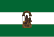 Bandera de la comunidad autónoma de Andalucía.
