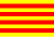Bandera de la comunidad autónoma de Cataluña